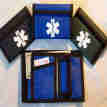 Medical Alert Wallets, Black Trim Nylon Wallet 4 colors to choose from